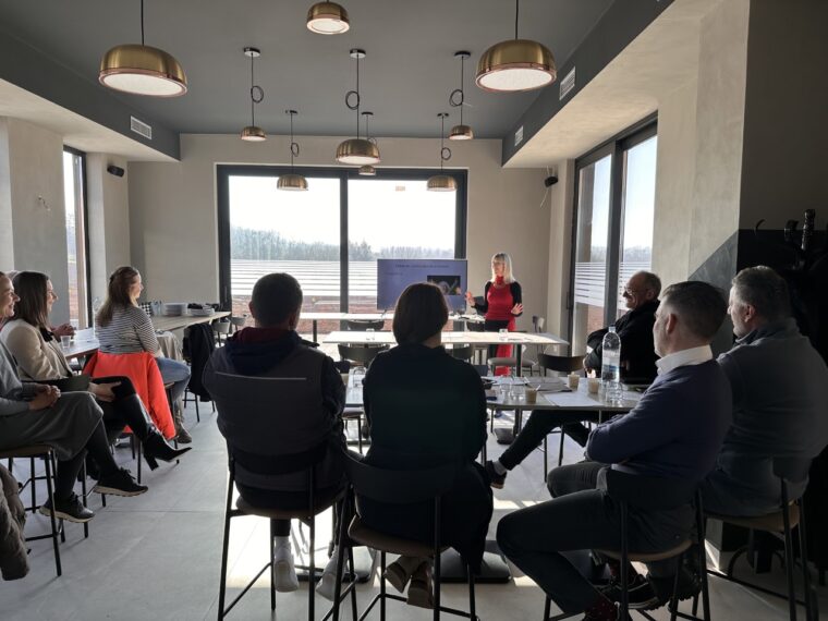 Edukacija osoblja u vinariji Damjanić