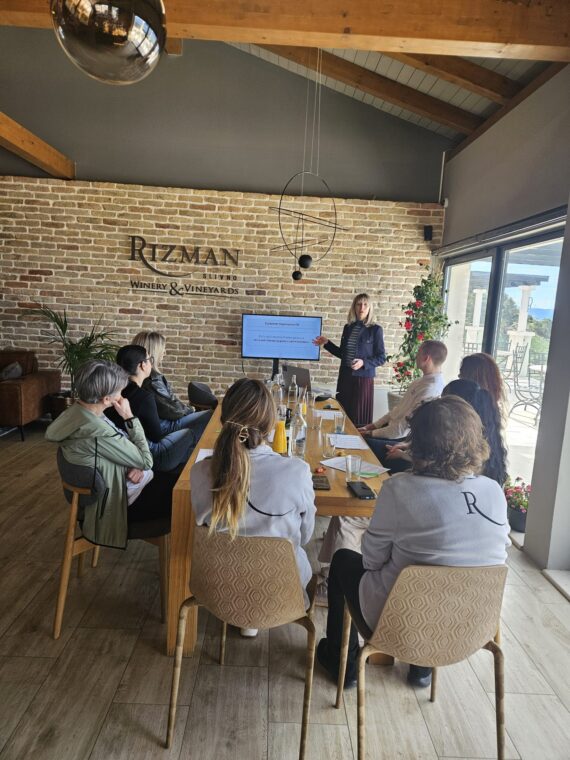 Edukacija tima vinarije Rizman