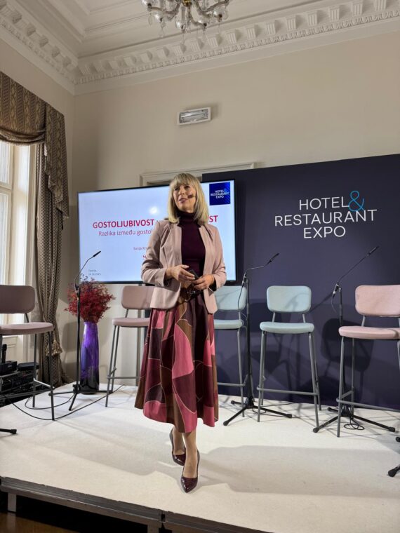 Predavanje mentorice za gostoljubivost Sanje Krmpotić